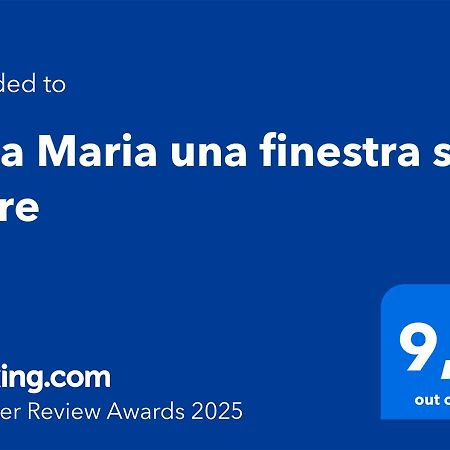 Villa Maria Una Finestra Sul Mare ヴァルデーリチェ エクステリア 写真